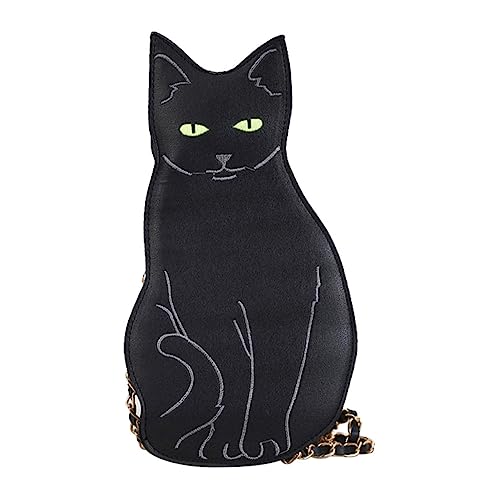 VOSAREA Stylische Katzen Umhängetasche für Mädchen Schultertasche mit Ketten Design für Alltag Reisen und Langlebigem PU Material Gefertigt VOSAREA Stylische Katzen Umhängetasche für Mädchen Schultertasche mit Ketten Design für Alltag Reisen und Langlebigem PU Material Gefertigt von VOSAREA