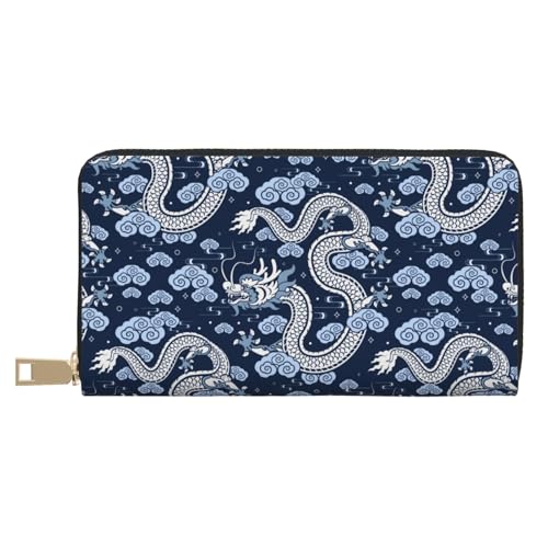 Geldbörse Damen Leder Bifold Multi Card Wallet Drachenmuster 1 Damen Lange Geldbörse Geldbörsen Geldbörse Damen Leder Bifold Multi Card Wallet Drachenmuster 1 Damen Lange Geldbörse Geldbörsen von VOSERY