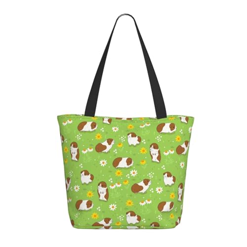 Tragetasche für Damen, große Meerschweinchen-Tragetasche mit Reißverschluss, Schultertasche, Handtasche für Arbeit, Reisen Tragetasche für Damen, große Meerschweinchen-Tragetasche mit Reißverschluss, Schultertasche, Handtasche für Arbeit, Reisen von VOSERY