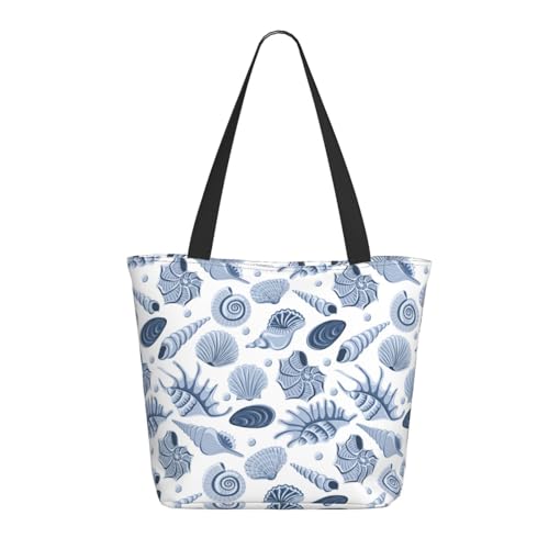 Tragetasche für Damen, große graue Muschel-Tragetasche mit Reißverschluss, Schultertasche, Handtasche für Arbeit und Reisen Tragetasche für Damen, große graue Muschel-Tragetasche mit Reißverschluss, Schultertasche, Handtasche für Arbeit und Reisen von VOSERY