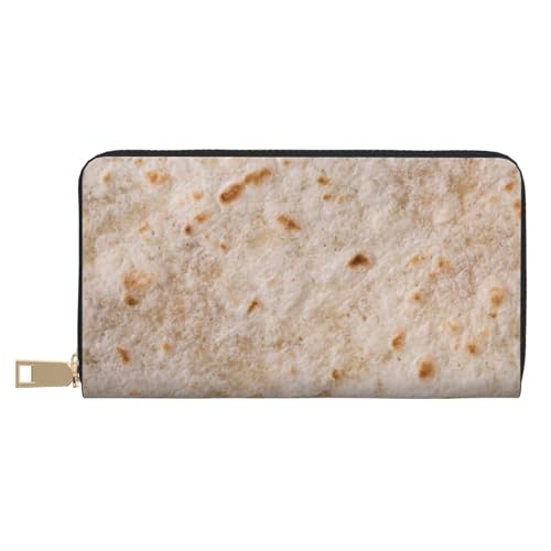 VOSERY Geldbörse Damen, Leder Bifold Multi Card Wallet, Tortilla Damen Lange Geldbörse Geldbörsen von VOSERY