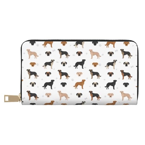 VOSERY Geldbörse Damen Leder Bifold Multi Card Wallet Back Labrador Retriever Hund Damen Geldbörsen Lange Geldbörse VOSERY Geldbörse Damen Leder Bifold Multi Card Wallet Back Labrador Retriever Hund Damen Geldbörsen Lange Geldbörse von VOSERY