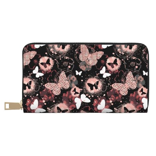 VOSERY Geldbörse Damen Leder Bifold Multi Card Wallet Butterflies1 Damen Geldbörsen Lange Geldbörse VOSERY Geldbörse Damen Leder Bifold Multi Card Wallet Butterflies1 Damen Geldbörsen Lange Geldbörse von VOSERY
