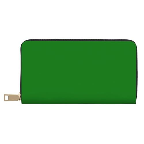 VOSERY Geldbörse Damen Leder Bifold Multi Card Wallet Dunkelgrün Damen Lange Geldbörse Geldbörsen VOSERY Geldbörse Damen Leder Bifold Multi Card Wallet Dunkelgrün Damen Lange Geldbörse Geldbörsen von VOSERY