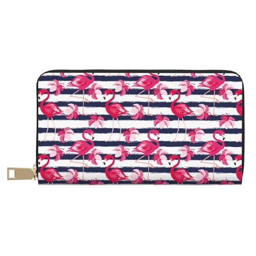 VOSERY Geldbörse Damen Leder Bifold Multi Card Wallet Flamingos Damen Lange Geldbörse Geldbörsen VOSERY Geldbörse Damen Leder Bifold Multi Card Wallet Flamingos Damen Lange Geldbörse Geldbörsen von VOSERY