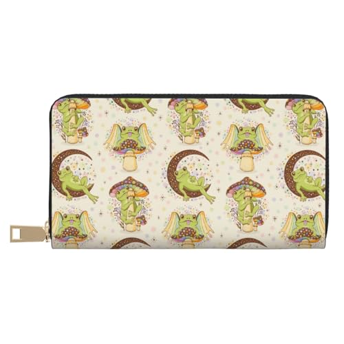 VOSERY Geldbörse Damen Leder Bifold Multi Card Wallet Frösche Damen Geldbörsen Lange Geldbörse VOSERY Geldbörse Damen Leder Bifold Multi Card Wallet Frösche Damen Geldbörsen Lange Geldbörse von VOSERY