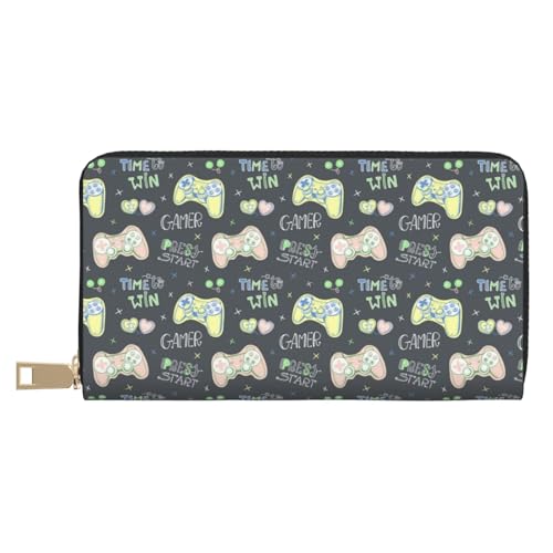 VOSERY Geldbörse Damen Leder Bifold Multi Card Wallet Gamers Damen Geldbörsen Lange Geldbörse VOSERY Geldbörse Damen Leder Bifold Multi Card Wallet Gamers Damen Geldbörsen Lange Geldbörse von VOSERY