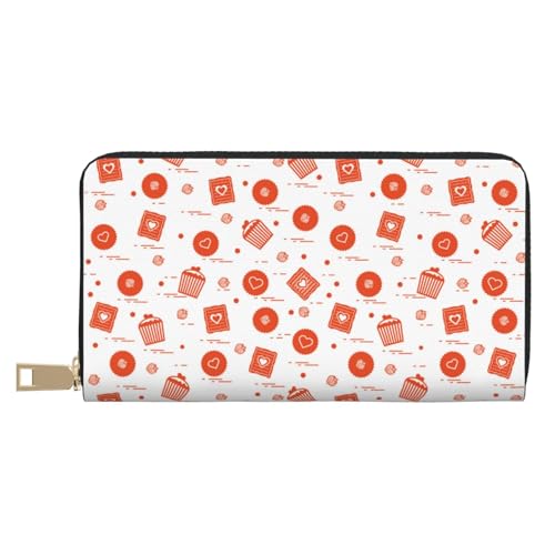 VOSERY Geldbörse Damen Leder Bifold Multi Card Wallet Gebäck Damen Geldbörsen Lange Geldbörse VOSERY Geldbörse Damen Leder Bifold Multi Card Wallet Gebäck Damen Geldbörsen Lange Geldbörse von VOSERY