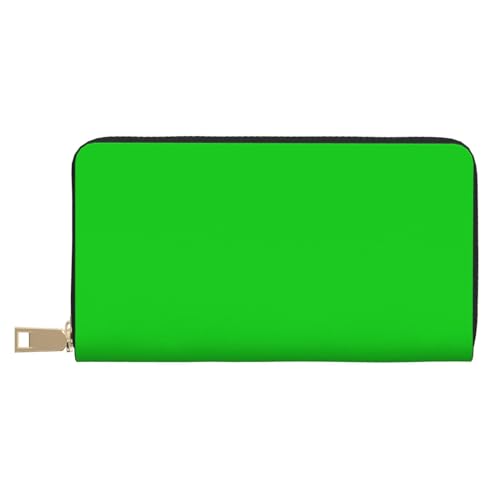 VOSERY Geldbörse Damen Leder Bifold Multi Card Wallet Grün Damen Lange Geldbörse Geldbörsen VOSERY Geldbörse Damen Leder Bifold Multi Card Wallet Grün Damen Lange Geldbörse Geldbörsen von VOSERY