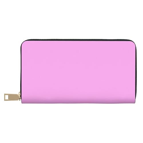 VOSERY Geldbörse Damen Leder Bifold Multi Card Wallet Hellrosa Damen Lange Geldbörse Geldbörsen VOSERY Geldbörse Damen Leder Bifold Multi Card Wallet Hellrosa Damen Lange Geldbörse Geldbörsen von VOSERY