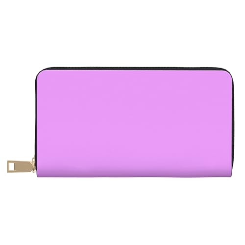 VOSERY Geldbörse Damen Leder Bifold Multi Card Wallet Hellviolett Damen Lange Geldbörse Geldbörsen VOSERY Geldbörse Damen Leder Bifold Multi Card Wallet Hellviolett Damen Lange Geldbörse Geldbörsen von VOSERY