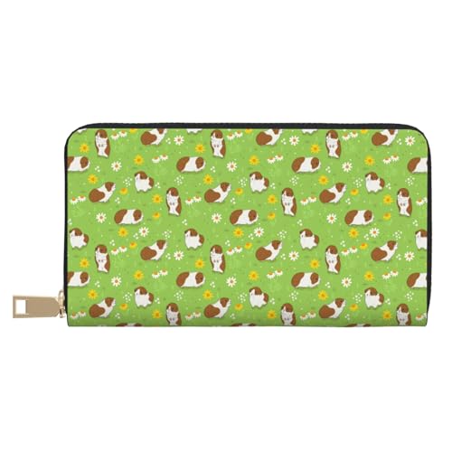 VOSERY Geldbörse Damen Leder Bifold Multi Card Wallet Meerschweinchen Damen Lange Geldbörse Geldbörsen VOSERY Geldbörse Damen Leder Bifold Multi Card Wallet Meerschweinchen Damen Lange Geldbörse Geldbörsen von VOSERY