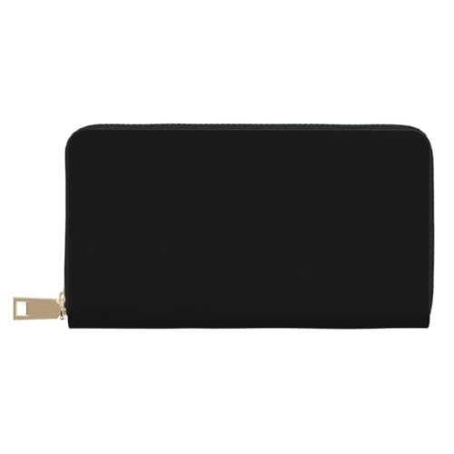 VOSERY Geldbörse Damen Leder Bifold Multi Card Wallet Schwarz Damen Geldbörsen Lange Geldbörse VOSERY Geldbörse Damen Leder Bifold Multi Card Wallet Schwarz Damen Geldbörsen Lange Geldbörse von VOSERY