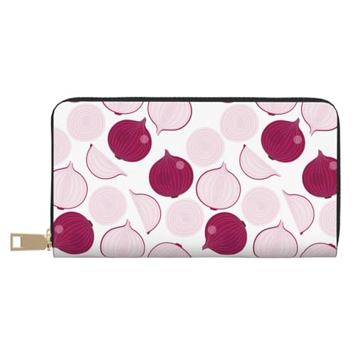 VOSERY Geldbörse Damen Leder Bifold Multi Card Wallet Zwiebellila Damen Geldbörsen Lange Geldbörse VOSERY Geldbörse Damen Leder Bifold Multi Card Wallet Zwiebellila Damen Geldbörsen Lange Geldbörse von VOSERY