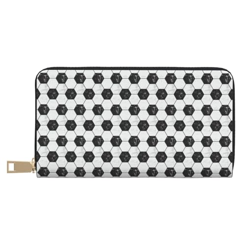 VOSERY Geldbörse für Damen, Leder, Bifold Multi Card Wallet, Fußball Damen Lange Geldbörse VOSERY Geldbörse für Damen, Leder, Bifold Multi Card Wallet, Fußball Damen Lange Geldbörse von VOSERY