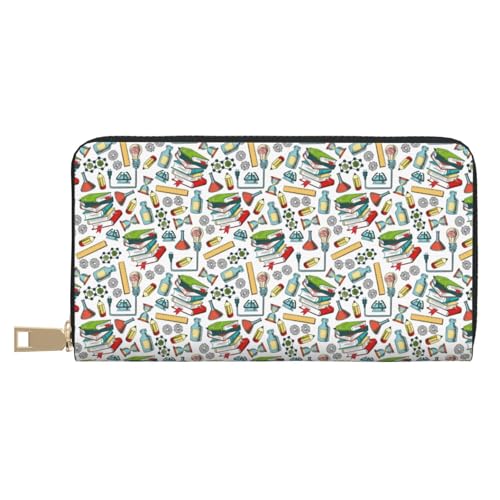 VOSERY Geldbörse für Damen, Leder, Bifold Multi Card Wallet, Schuljahresbuch, Damen, lange Geldbörse, Geldbörsen VOSERY Geldbörse für Damen, Leder, Bifold Multi Card Wallet, Schuljahresbuch, Damen, lange Geldbörse, Geldbörsen von VOSERY