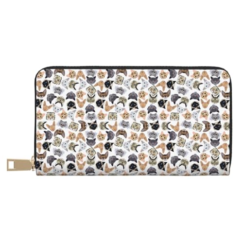 VOSERY Geldbörse für Damen, Leder, Bifold Multi Card Wallet, süße Katzen, A Damen lange Geldbörse Geldbörsen VOSERY Geldbörse für Damen, Leder, Bifold Multi Card Wallet, süße Katzen, A Damen lange Geldbörse Geldbörsen von VOSERY