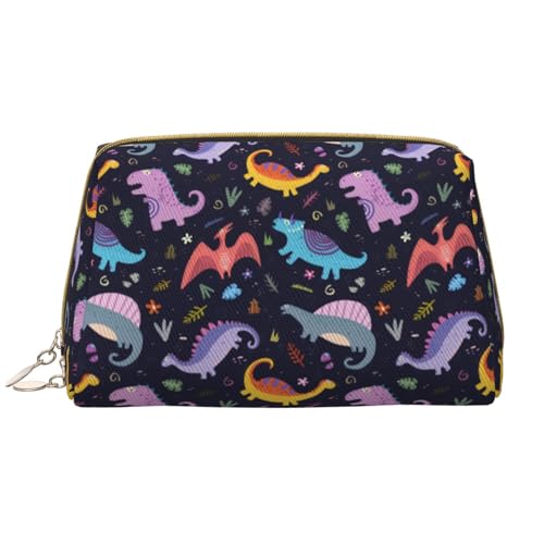 VOSERY Make-up-Tasche, Kosmetiktasche, Reise-Kulturbeutel für Damen, große Kapazität, Make-up-Tasche, Organizer, Cartoon-Dinosaurier-B-Make-up-Tasche, niedliche Make-up-Tasche, wasserdichte von VOSERY