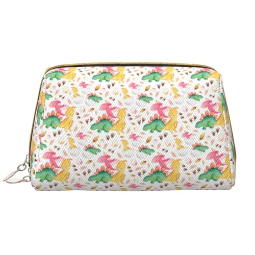 VOSERY Make-up-Tasche, Kosmetiktasche, Reise-Kulturbeutel für Damen, große Kapazität, Make-up-Tasche, Organizer, niedliche Baby-Dinosaurier-Make-up-Tasche, niedliche Make-up-Tasche, wasserdichte von VOSERY
