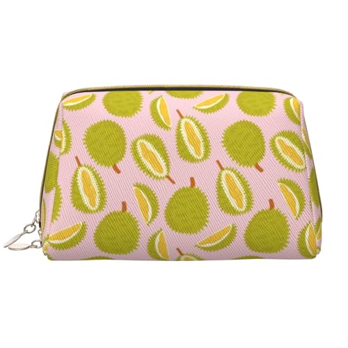 VOSERY Make-up-Tasche, Kosmetiktasche, Reise-Kulturbeutel für Damen, große Kapazität, Make-up-Tasche, Organizer, niedliche Make-up-Tasche, wasserdicht, Leder, lila von VOSERY