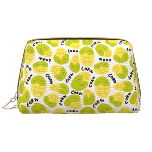 VOSERY Make-up-Tasche, Kosmetiktasche, Reise-Kulturbeutel für Damen, große Kapazität, Make-up-Tasche, Organizer, niedliche Make-up-Tasche, wasserdicht, Leder von VOSERY