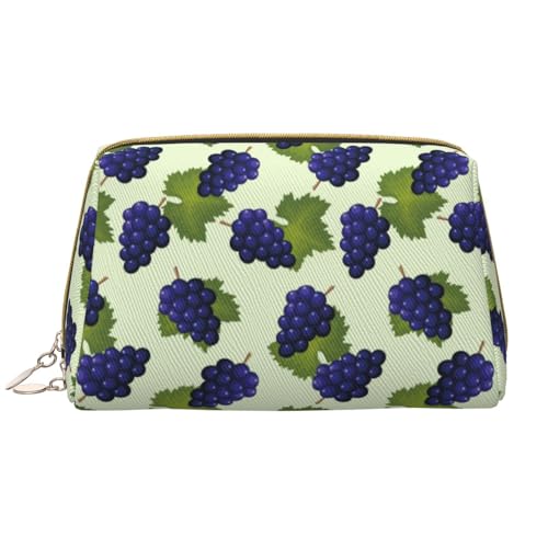 VOSERY Make-up-Tasche, Kosmetiktasche, Reise-Kulturbeutel für Damen, große Kapazität, Make-up-Tasche, Organizer, süße Make-up-Tasche, wasserdicht, Leder, Make-up-Tasche von VOSERY