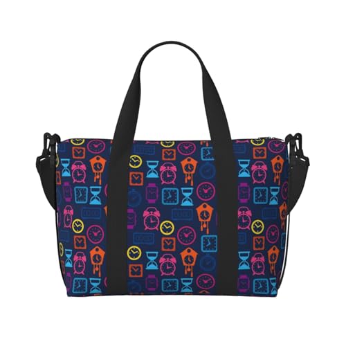 VOSERY Reisetasche, Farbuhr, Wochenendtasche, Handgepäcktasche für Damen, Reiseutensilien, Sport, Turnbeutel für Herren, Übernachtungstasche, Gepäcktasche, persönliche Gegenstände VOSERY Reisetasche, Farbuhr, Wochenendtasche, Handgepäcktasche für Damen, Reiseutensilien, Sport, Turnbeutel für Herren, Übernachtungstasche, Gepäcktasche, persönliche Gegenstände von VOSERY