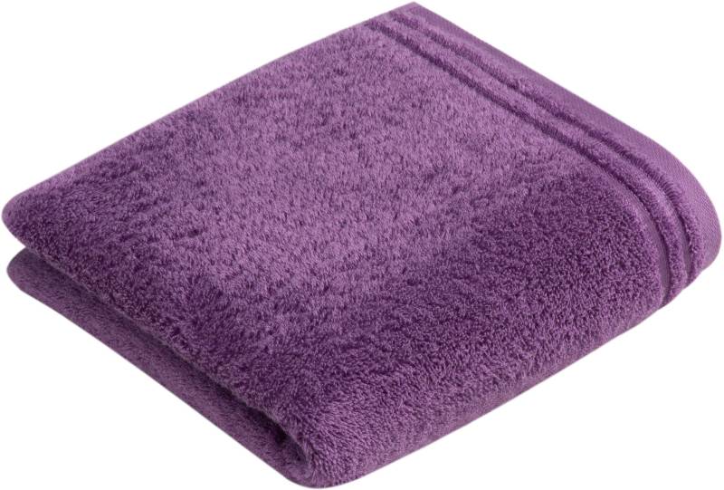 Vossen Badetuch "Calypso Feeling" mit schmaler Bordüre, aus 100% hochwerter Baumwolle, Vegan, einfarbig von VOSSEN