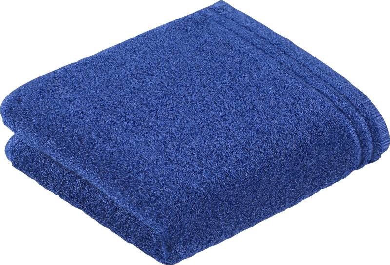 Vossen Badetuch "Calypso Feeling" mit schmaler Bordüre, aus 100% hochwerter Baumwolle, Vegan, einfarbig von VOSSEN