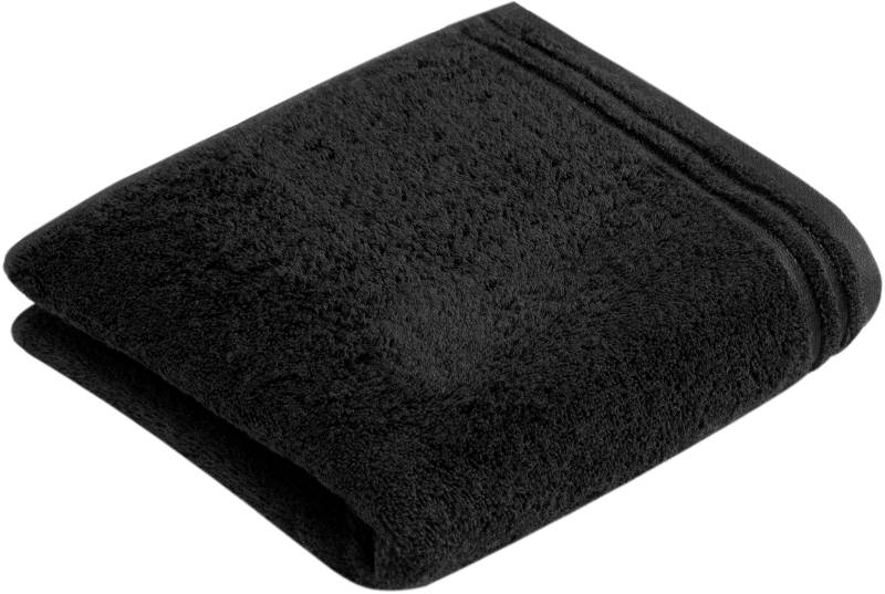 Vossen Badetuch "Calypso Feeling" mit schmaler Bordüre, aus 100% hochwerter Baumwolle, Vegan, einfarbig von VOSSEN