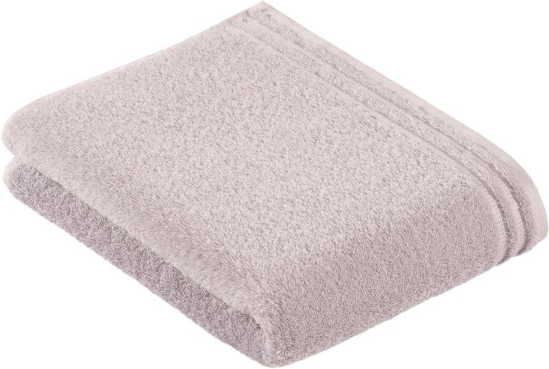 Vossen Badetuch "Calypso Feeling" mit schmaler Bordüre aus 100% Baumwolle, Vegan, einfarbig von VOSSEN