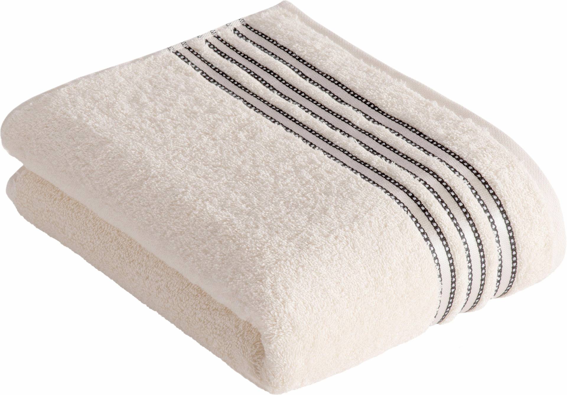 Vossen Badetuch "Cult de Luxe" mit Glanzbordüre von VOSSEN