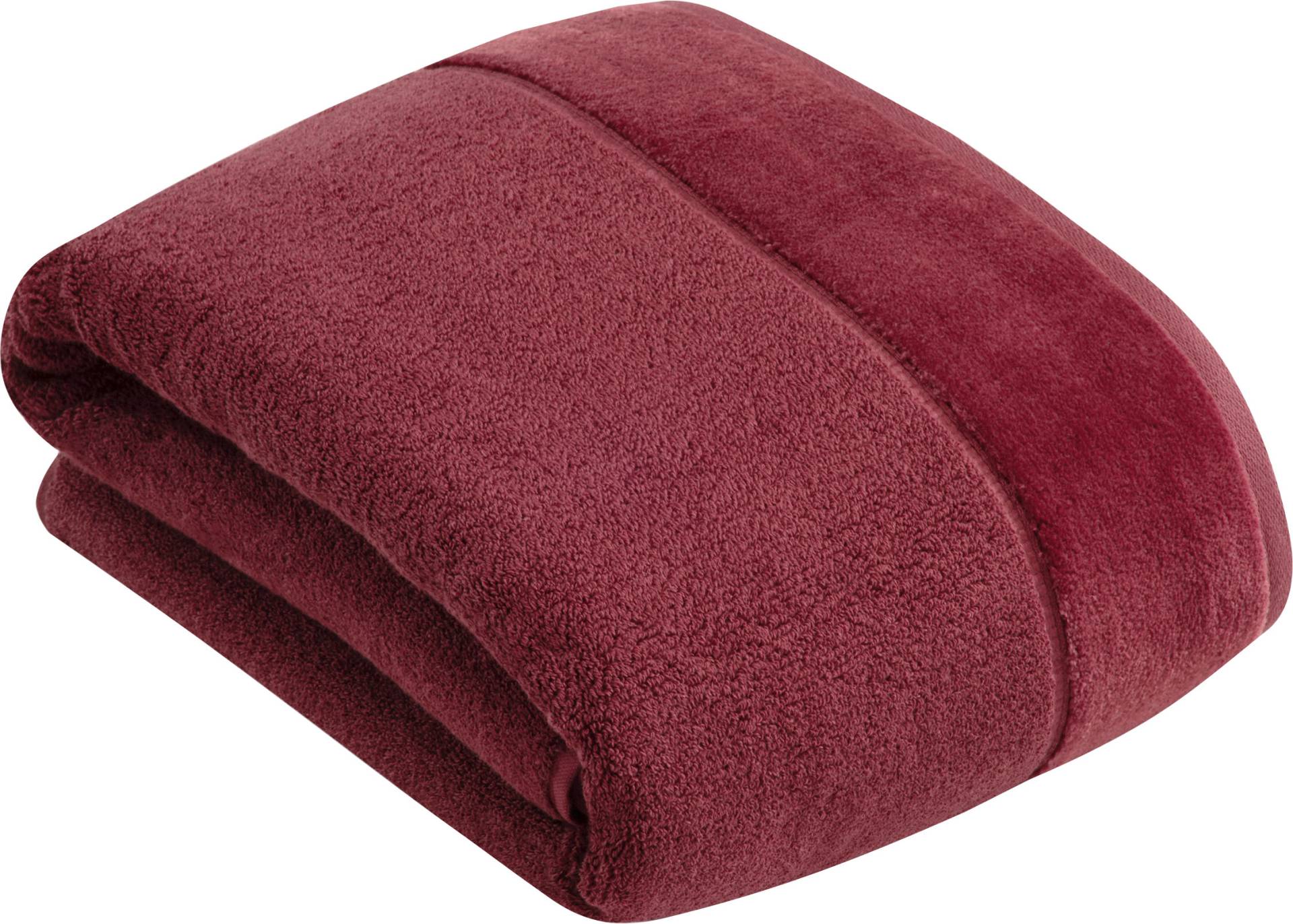 Vossen Badetuch "Pure" Baumwolle & VEGAN, mit eleganter Veloursbordüre von VOSSEN