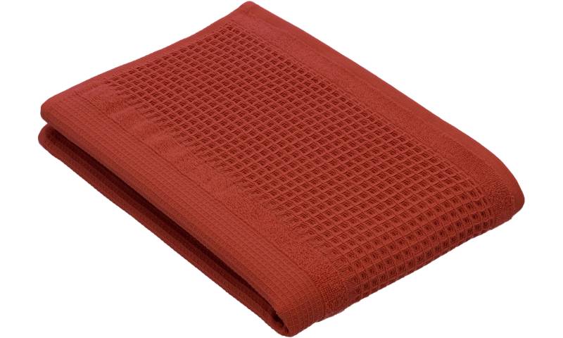 Vossen Badetuch "Senses" leichte Waffelstruktur von VOSSEN