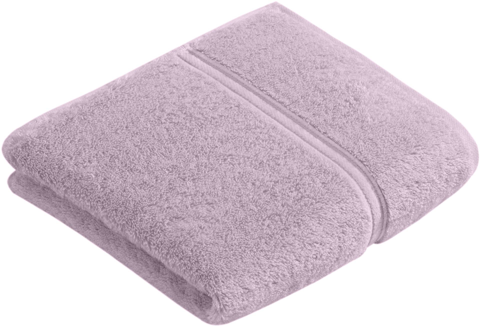 Vossen Handtuch "Belief", (2 St., 2er Set Handtücher 50 x 100 cm), Chenille-Struktur von VOSSEN