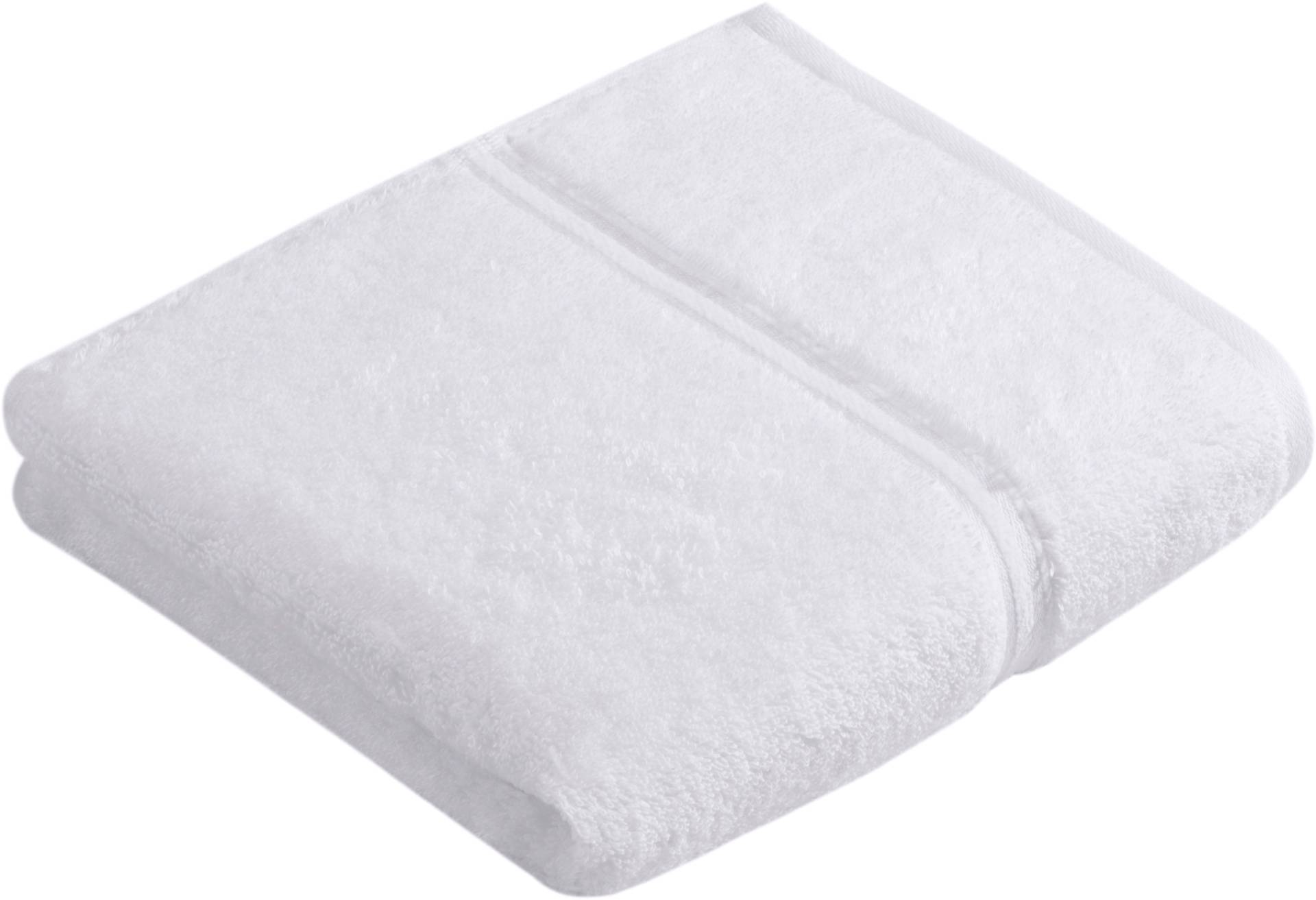 Vossen Handtuch "Belief", (2 St., 2er Set Handtücher 50 x 100 cm), Chenille-Struktur von VOSSEN