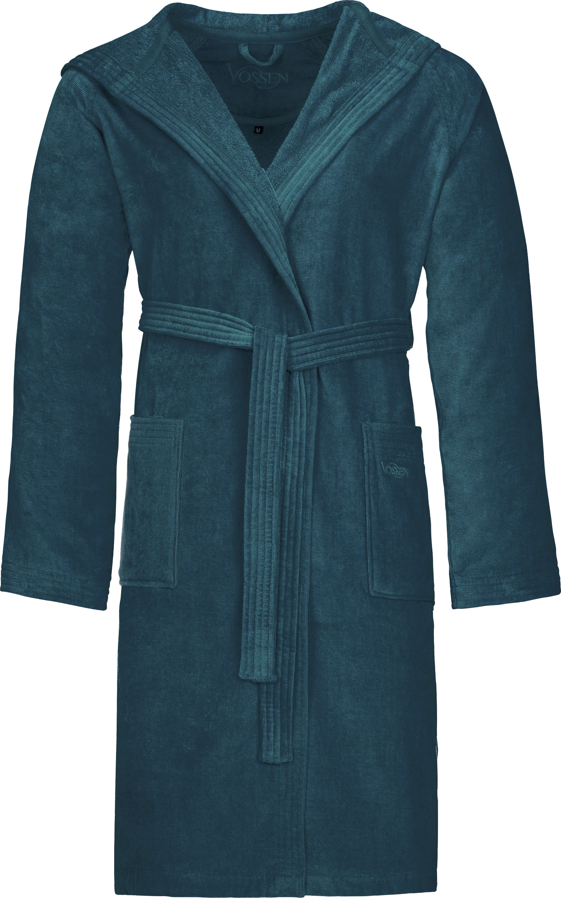 Vossen Unisex-Bademantel "Texas, ideal für Sauna & Spa, Hotelbademantel, Morgenmantel", 1 Stk. für Damen & Herren von VOSSEN