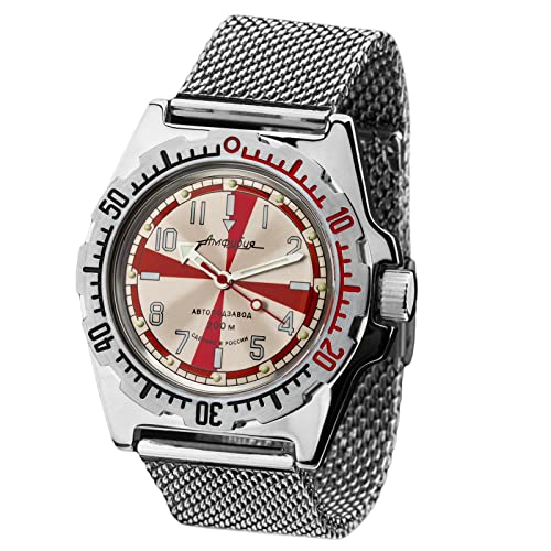 VOSTOK Wostok Amphibia Radio Room 2415/110651 Military Taucheruhr 20ATM 200m Automatik russische mechanische Uhr aus Russland VOSTOK Wostok Amphibia Radio Room 2415/110651 Military Taucheruhr 20ATM 200m Automatik russische mechanische Uhr aus Russland von VOSTOK