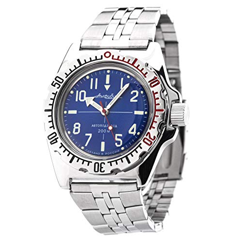 Vostok/Wostok Amphibian 2415.01/110648 Taucheruhr 200m Automatik russische mechanische Uhr Russland von VOSTOK