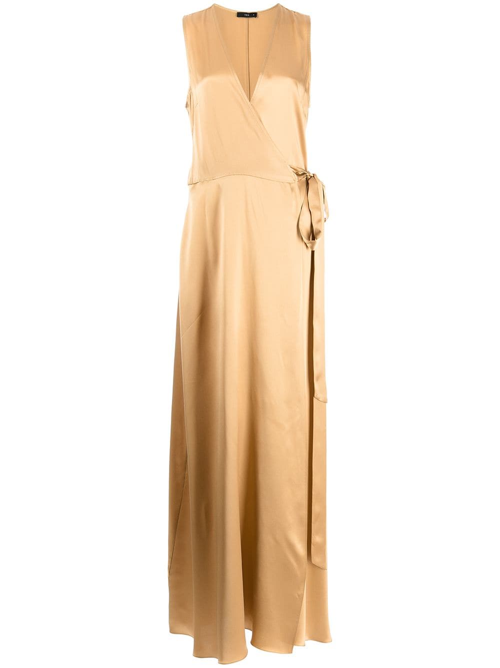 VOZ Maxikleid aus Seide - Gold von VOZ