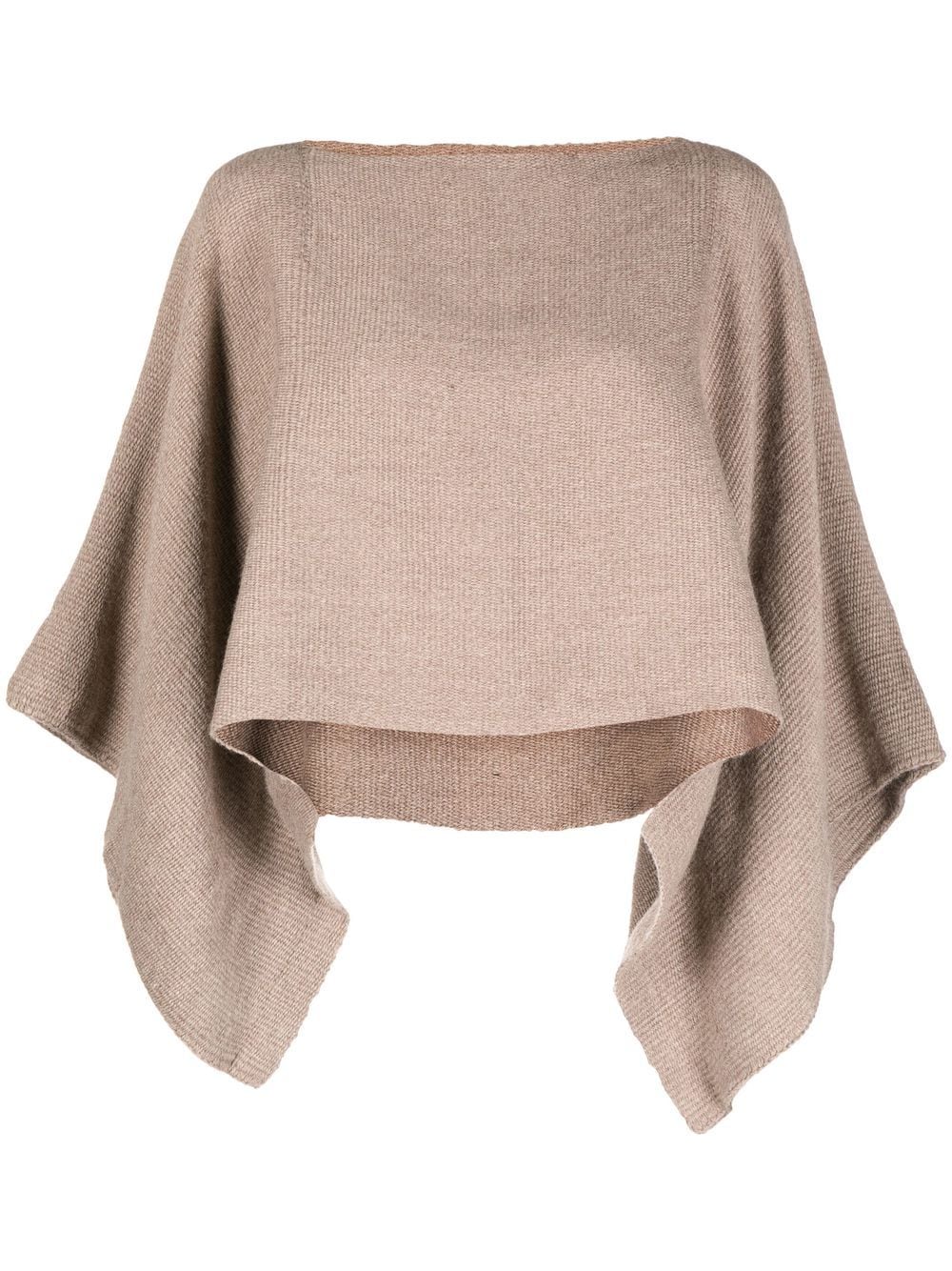 VOZ Gestricktes Cropped-Top - Nude von VOZ