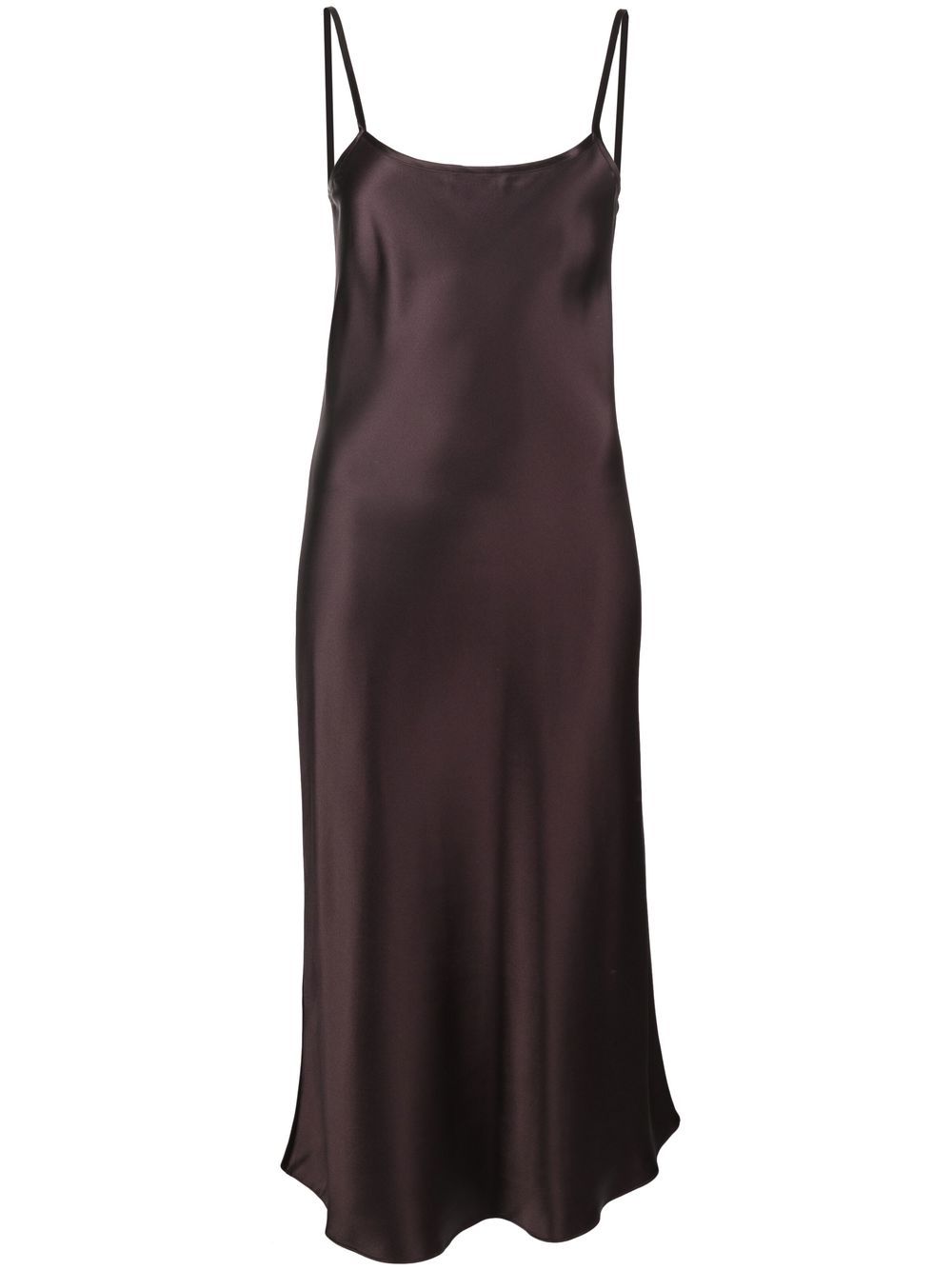 VOZ Camisole-Kleid aus Satin - Braun von VOZ