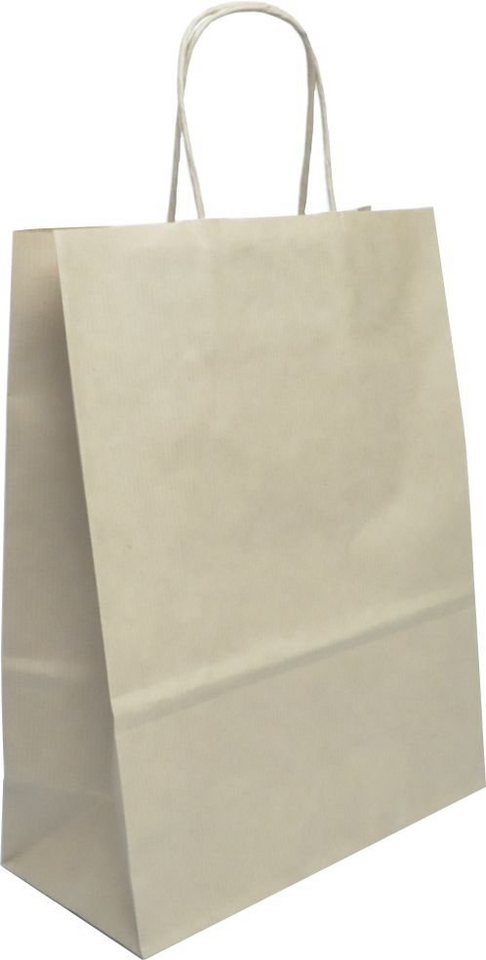 VP Tragetasche 50 Papiertaschen VP toptwist® 40x16x45cm - braun von VP