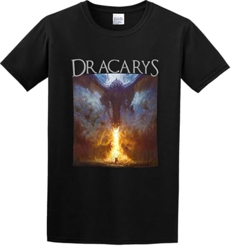 Dracarys Cotton Mens T-Shirt Black(Small) von VPJGFL