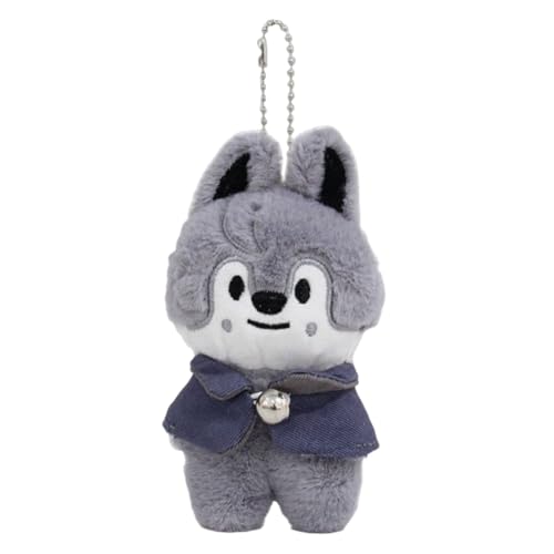 VPOUERY Stray Kids Skzoo Puppe, Stray-Kids Plüsch Schlüsselanhänger Kuscheltier, Entzückender Plüsch-Rucksack-Anhänger(A) von VPOUERY
