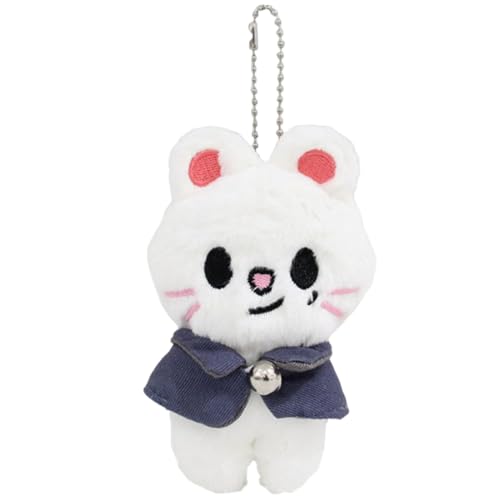 VPOUERY Stray Kids Skzoo Puppe, Stray-Kids Plüsch Schlüsselanhänger Kuscheltier, Entzückender Plüsch-Rucksack-Anhänger(B) von VPOUERY