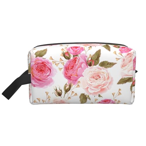 VPPUR Aufbewahrungstasche mit Reißverschluss, großes Fassungsvermögen, Reise-Kosmetik-Organizer für Toilettenartikel, Make-up, Weiss/opulenter Garten, Einheitsgröße VPPUR Aufbewahrungstasche mit Reißverschluss, großes Fassungsvermögen, Reise-Kosmetik-Organizer für Toilettenartikel, Make-up, Weiss/opulenter Garten, Einheitsgröße von VPPUR