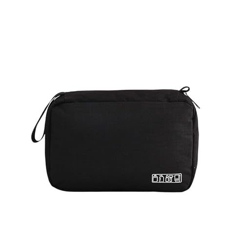 Männer Frauen Hängende Kosmetiktasche Multifunktions-Reiseveranstalter Kulturbeutel Waschen Make-up Aufbewahrungstasche Kosmetikerin Falten Make-up-Tasche (Color : B) von VRILU