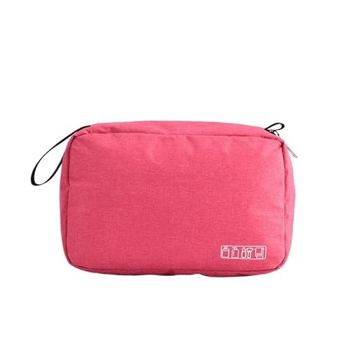 Männer Frauen Hängende Kosmetiktasche Multifunktions-Reiseveranstalter Kulturbeutel Waschen Make-up Aufbewahrungstasche Kosmetikerin Falten Make-up-Tasche (Color : D) von VRILU