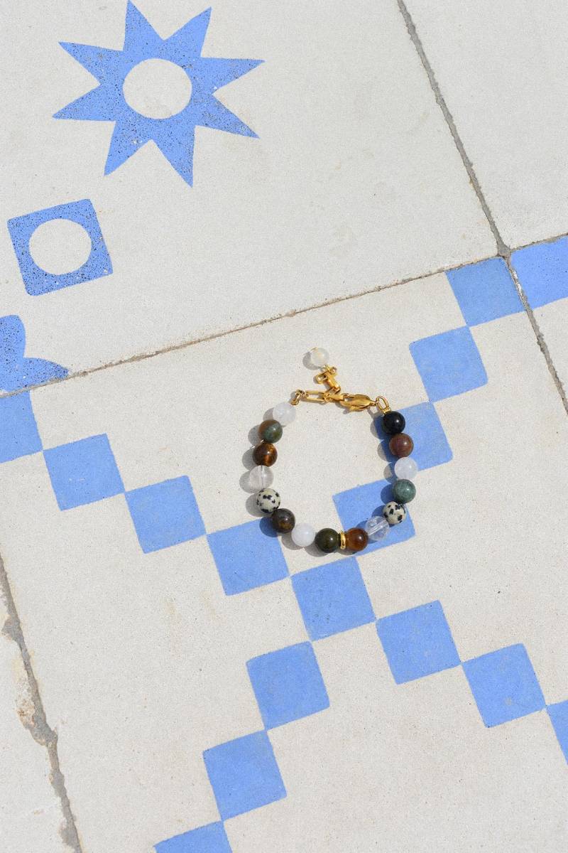 Bubble Bracelet With Gemstone - Armband Mit Edelsteinen Essence | Vrnq von VRNQ